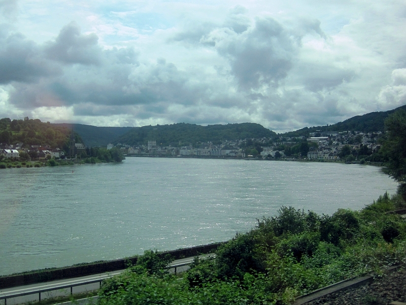 Fahrt durch das Rheintal