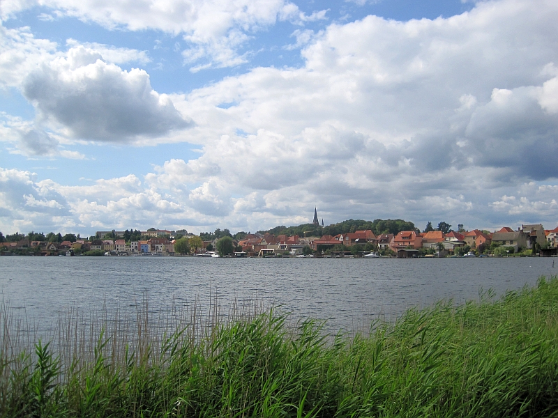 Blick auf die Inselstadt Malchow