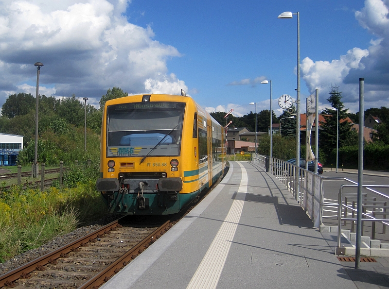 Regio-Shuttle der ODEG in Malchow