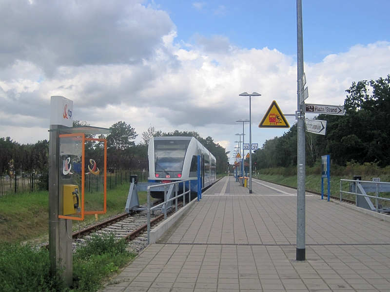 Bahnhof Swinemünde / Świnoujście Centrum