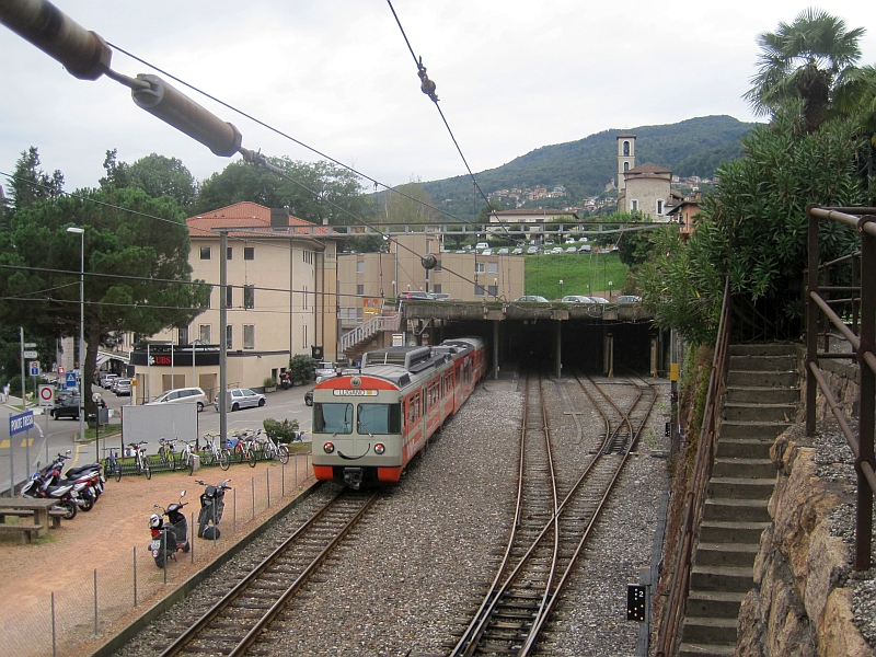 Bahnhof der FLP in Ponte Tresa