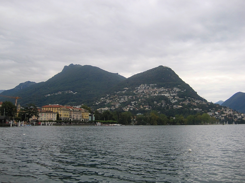 Ufer des Luganersees