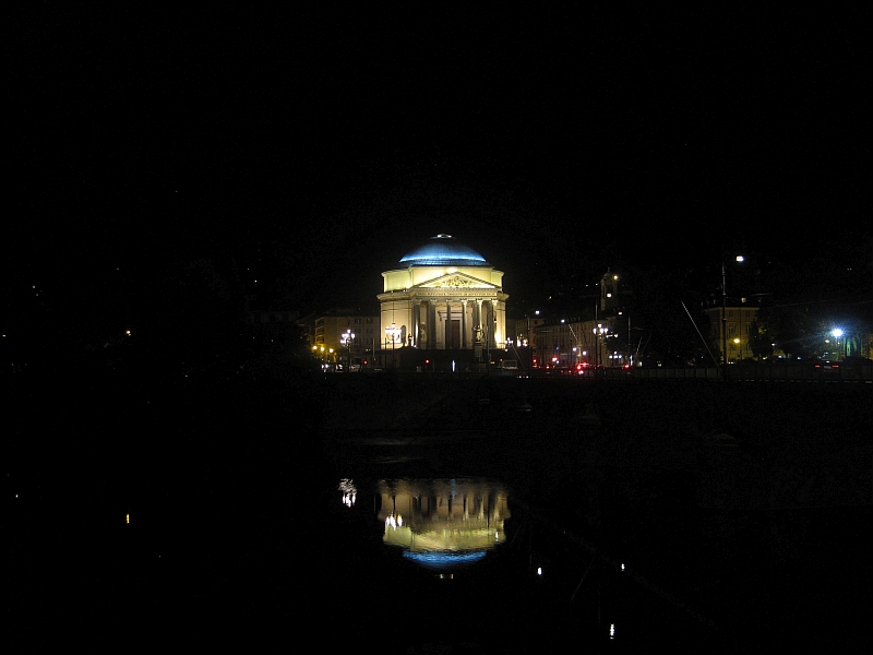 Chiesa della Gran Madre di Dio am Ufer des Po