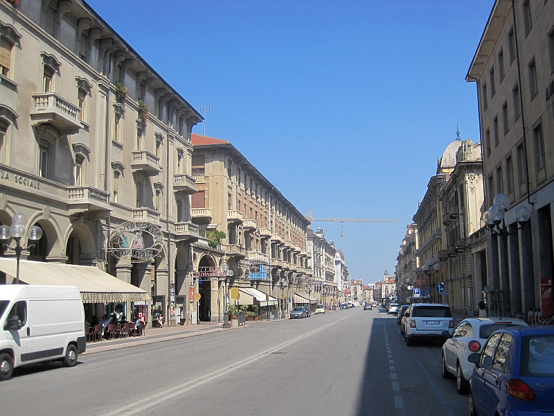 Corso Nizza in Cuneo