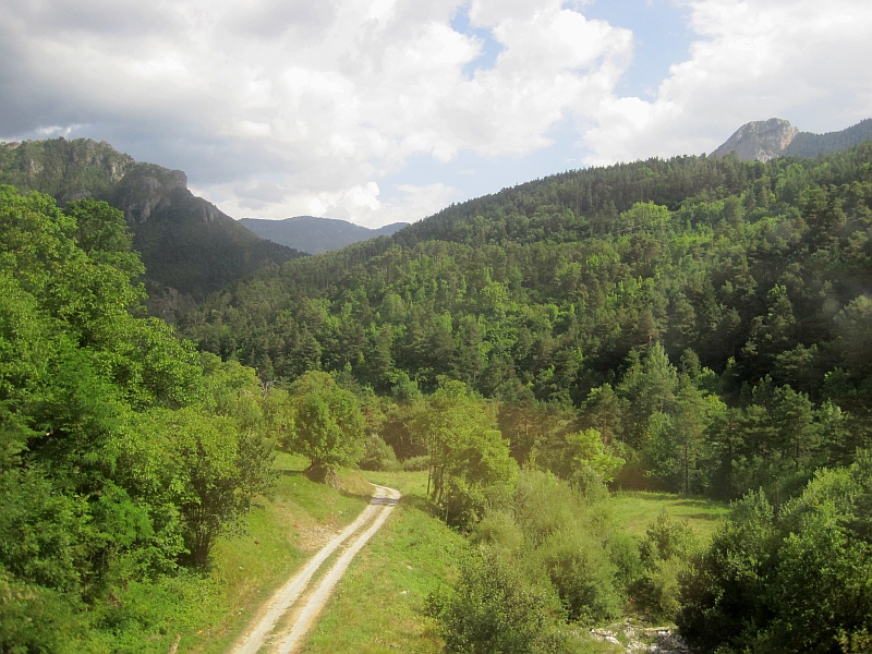 Fahrt durch die Seealpen nach Tende