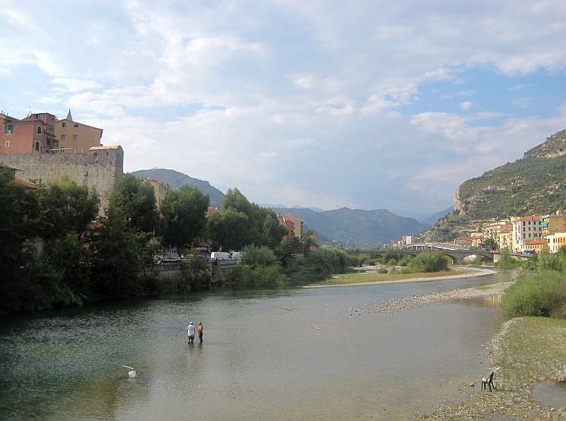 Fluss Roia in Ventimiglia