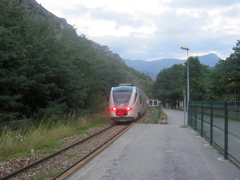 Minuetto-Triebzug in La Brigue