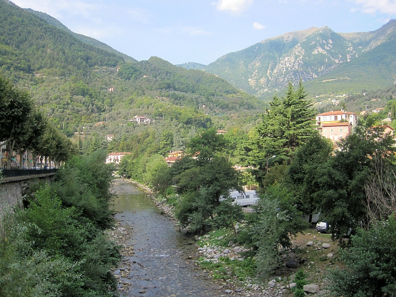 Fluss Roya in Breil