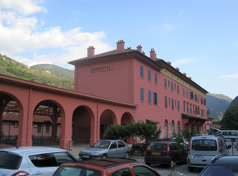 Empfangsgebäude Bahnhof Breil-sur-Roya