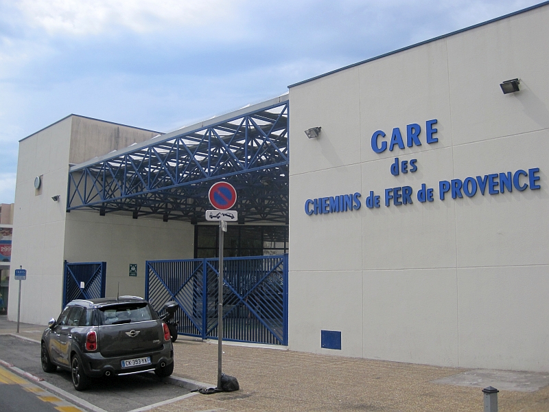 Gare des Chemins de Fer de Provence in Nizza