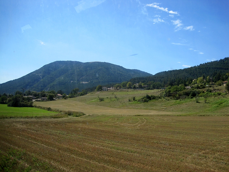 Fahrt auf der Chemins de Fer de Provence