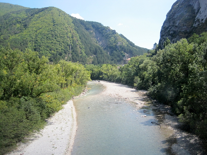 Blick in das Tal des Buëch
