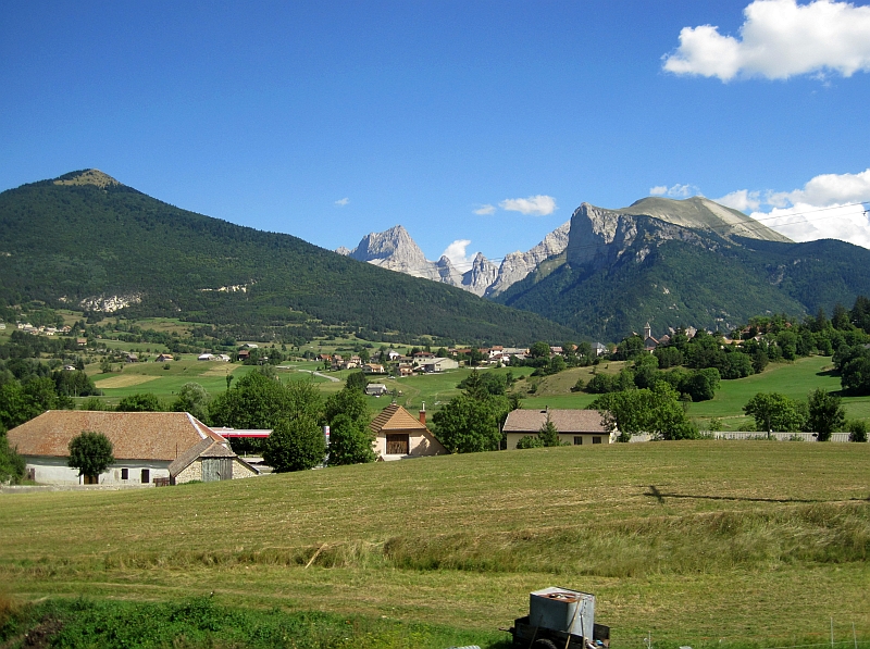 Fahrt auf der Ligne des Alpes