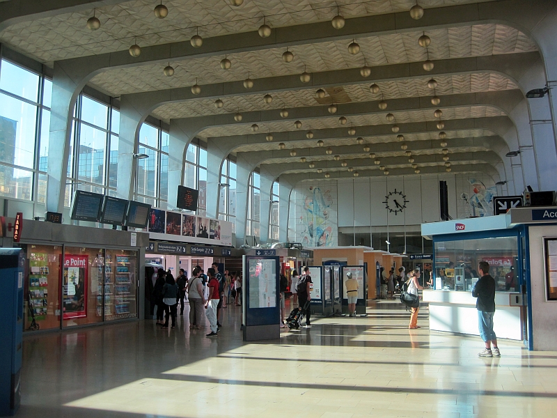 Empfangshalle des Bahnhofs Grenoble
