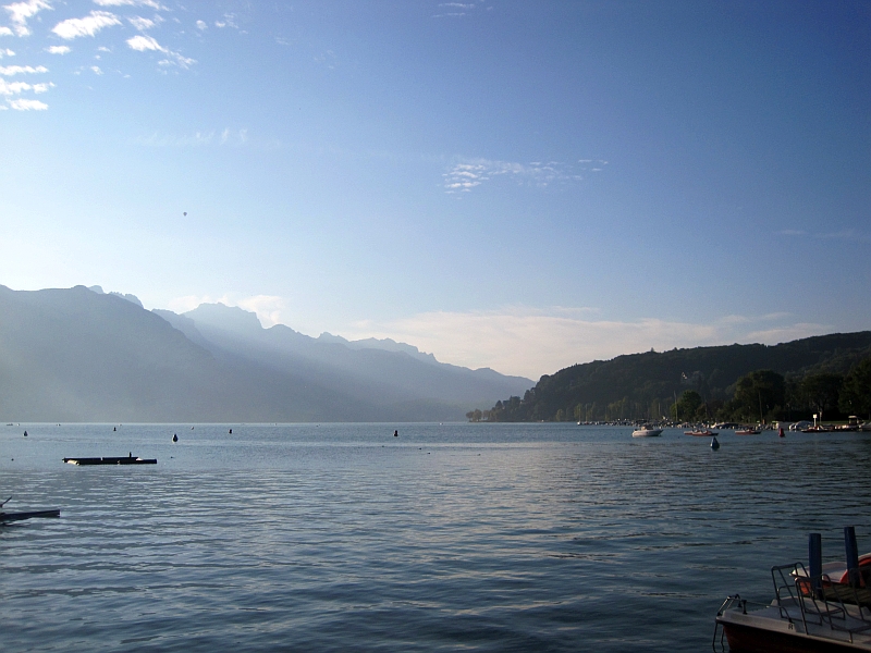 Am Ufer des Lac d'Annecy