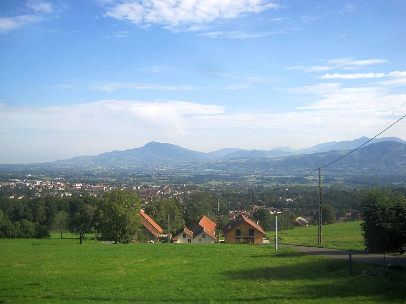 Fahrt durch das Genovois