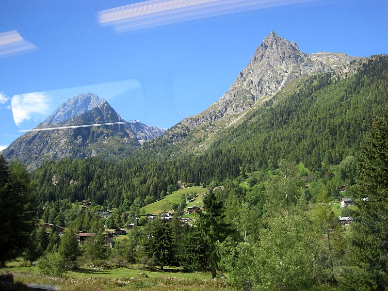 Bergwelt am Col des Montets