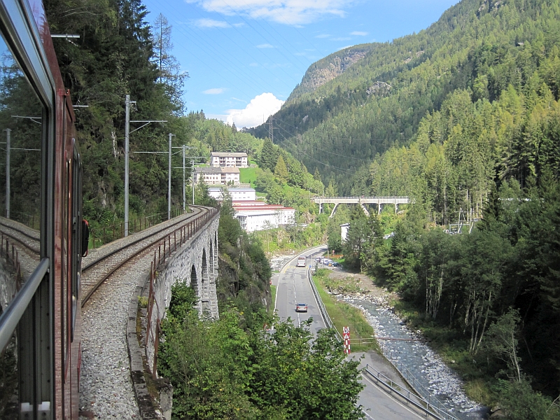 Aquädukt des SBB-Wasserkraftwerks Châtelard