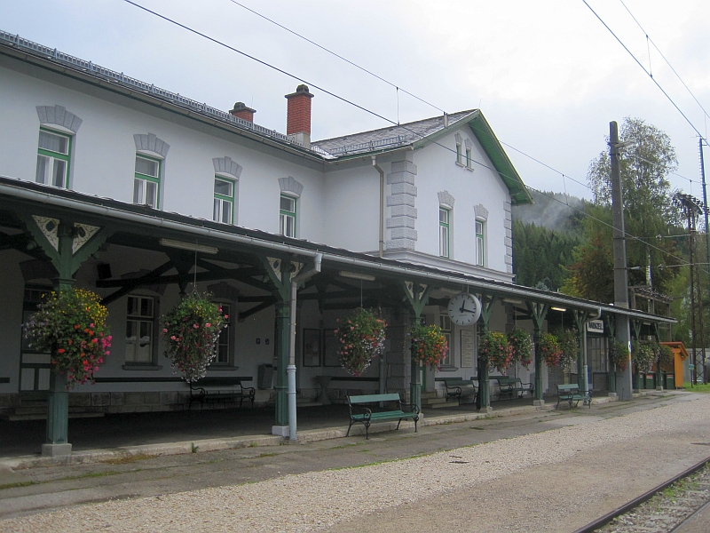 Bahnhofsgebäude Mariazell