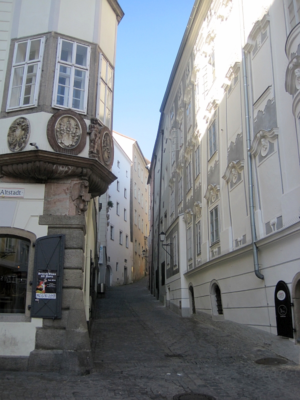 Altstadtgasse in Linz