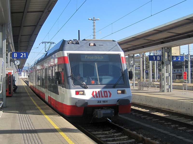 Stadler-Triebwagen der Linzer Lokalbahn (LILO)