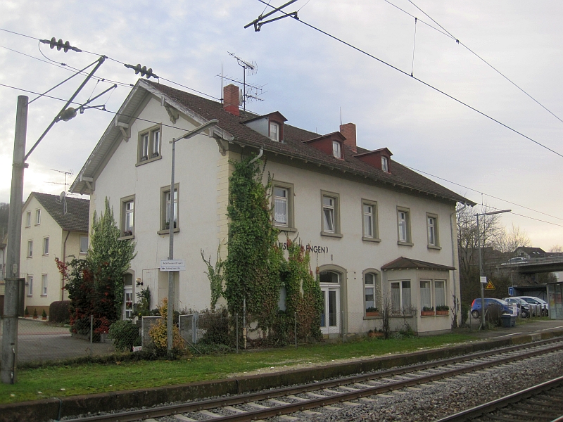 Empfangsgebäude Bahnhof Mühlhausen (b Engen)