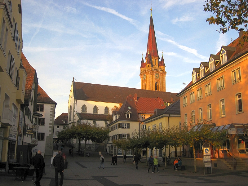 Altstadt von Radolfzell mit Münster Unserer Lieben Frau