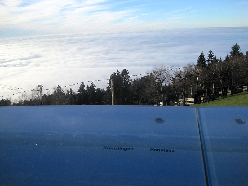 Vergleichsbild mit dem Seepanorama ohne Nebel