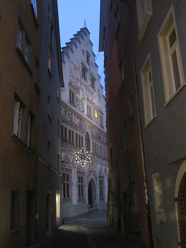 Fassade des Alten Rathauses Lindau