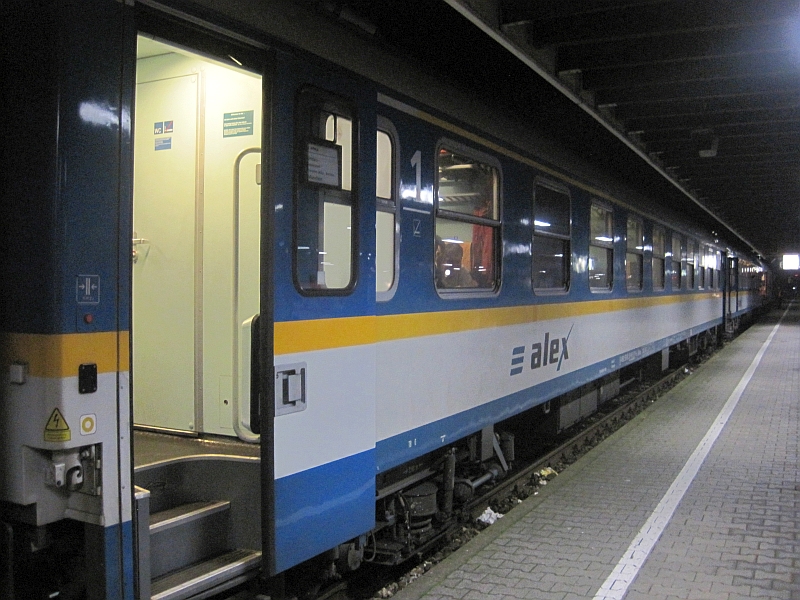 Erste-Klasse-Wagen des alex in Lindau