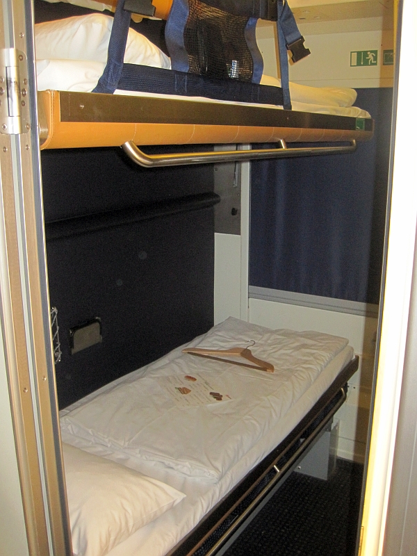 Abteil mit 2 Betten Double-Deluxe im Comfortline-Schlafwagen
