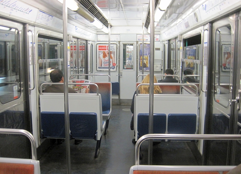 Métro Paris Innenbild