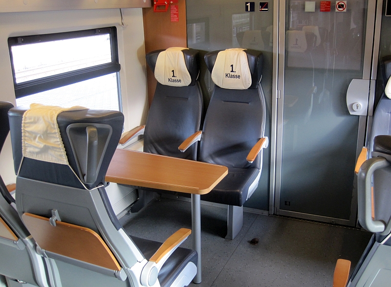 1. Klasse im 'Donau-Isar-Express' (ET 440)
