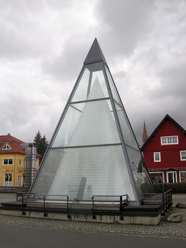 Kristallglas-Pyramide Zwiesel