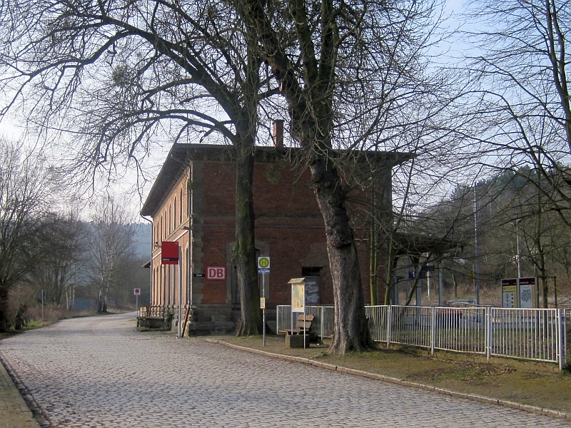 Bahnhofsgebäude Nebra