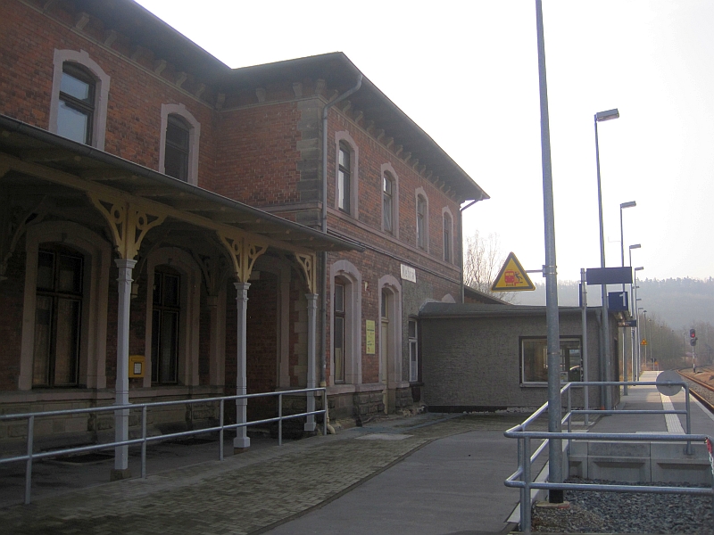 Bahnhofsgebäude Nebra