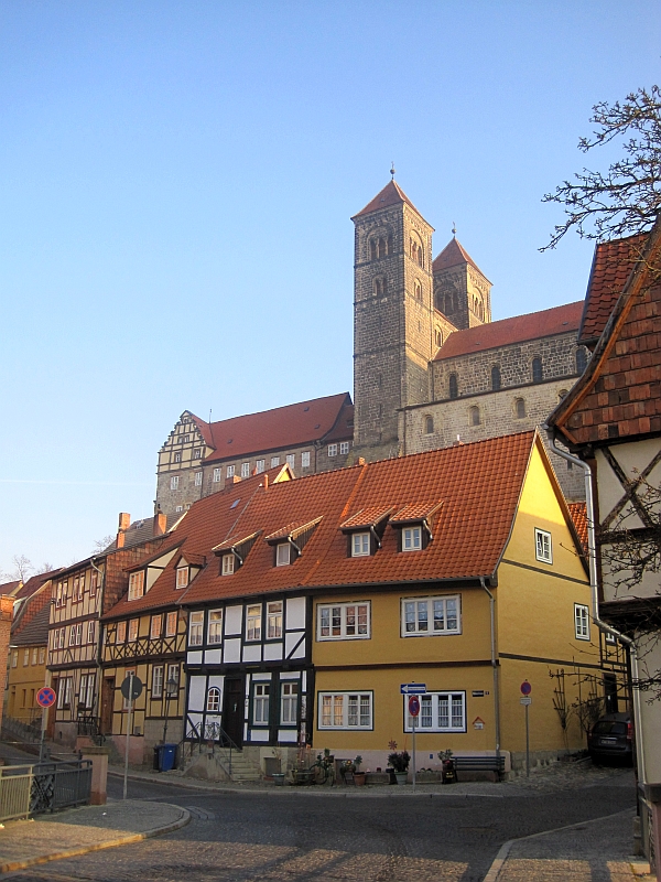 Stiftskirche auf dem Schlossberg von Quedlinburg