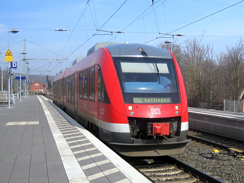 LINT-Triebwagen in Northeim