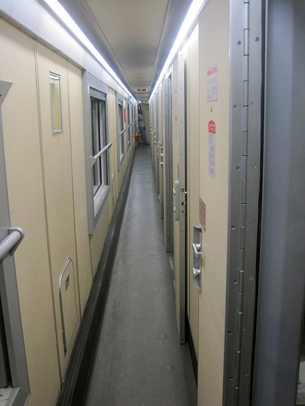 Gang im Schlafwagen der Trenitalia