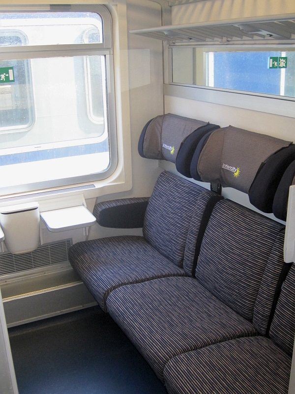 Abteilwagen 2. Klasse im Intercity der Trenitalia