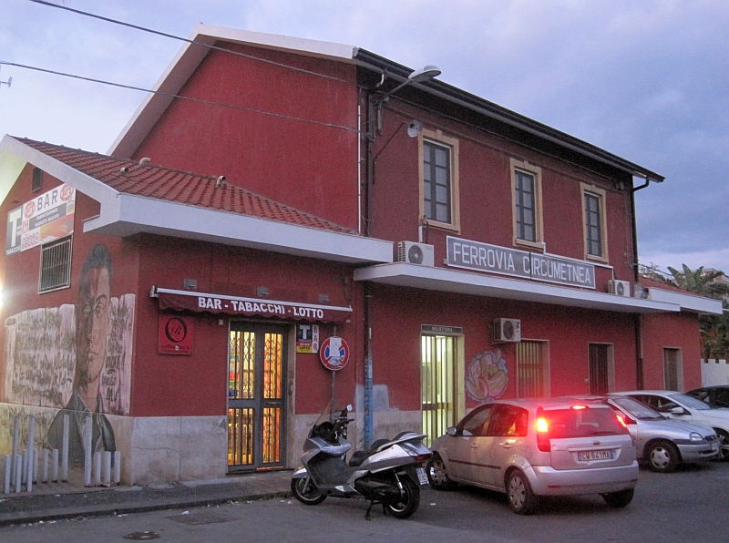 FCE-Bahnhof Catania-Borgo