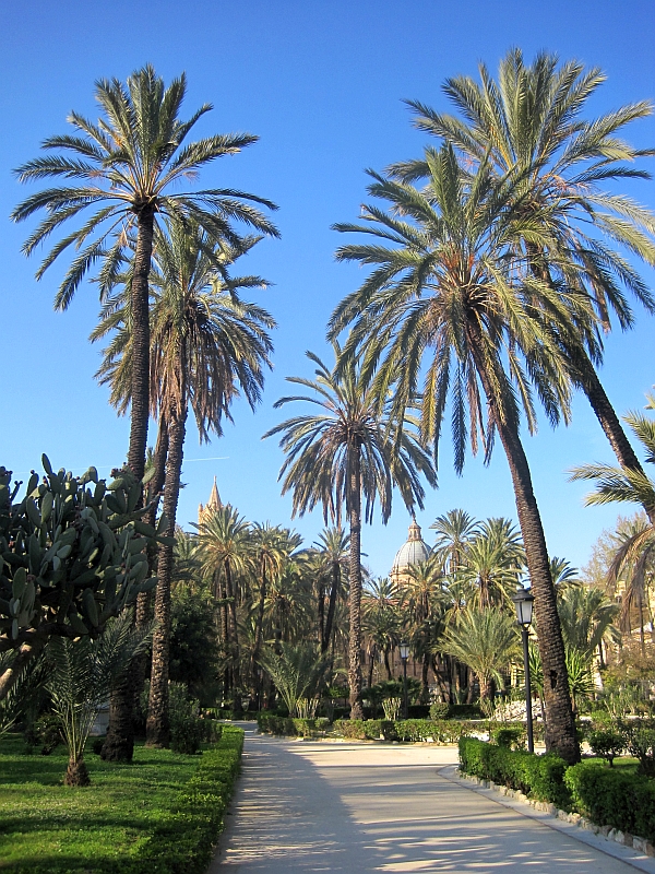 Palmengarten Villa Bonanno Palermo
