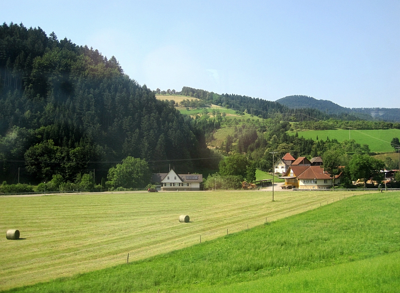 Fahrt auf der Harmersbachtalbahn