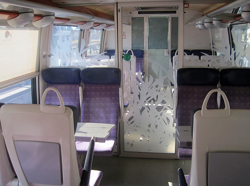 Innenraum Triebwagen Reihe B 81500