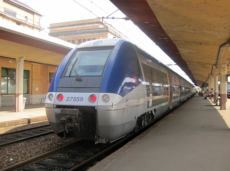 Regionalzug von Belfort nach Mulhouse