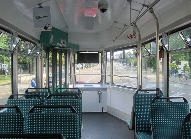 Innenbild Tram Basel