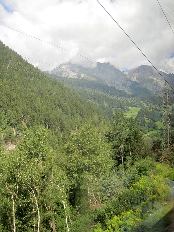 Bergwelt an der Arlbergstrecke