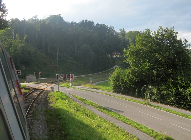 Bahnübergang der Köflacherbahn