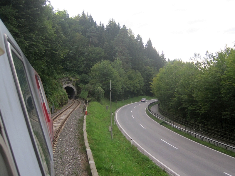 Einfahrt in den Kremser Tunnel