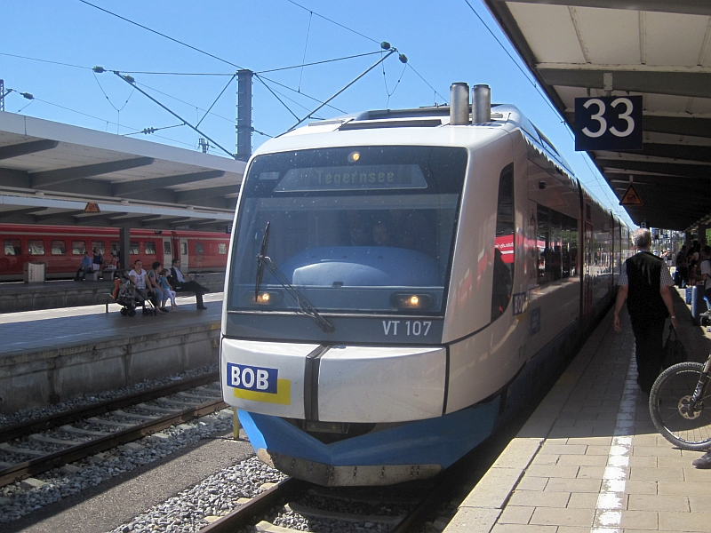 Integral-Triebwagen der Bayerischen Oberlandbahn